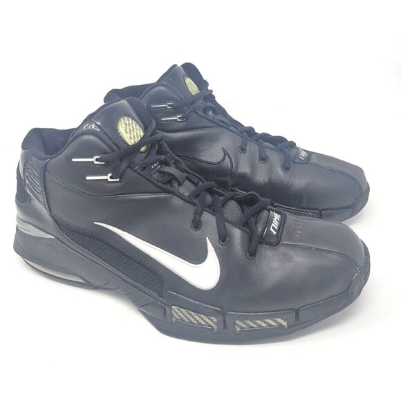 Nike Max Air Uptempo Sneakers - Men's Sz 11.5 - Black - 2006 - 314559-011